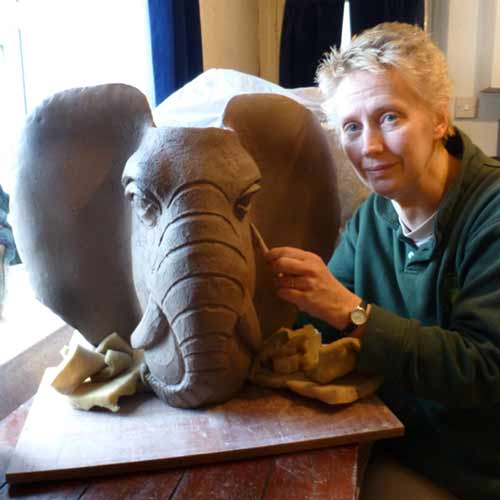 Elephant Head Pot Demo by Maggie Betley Zoo Ceramics