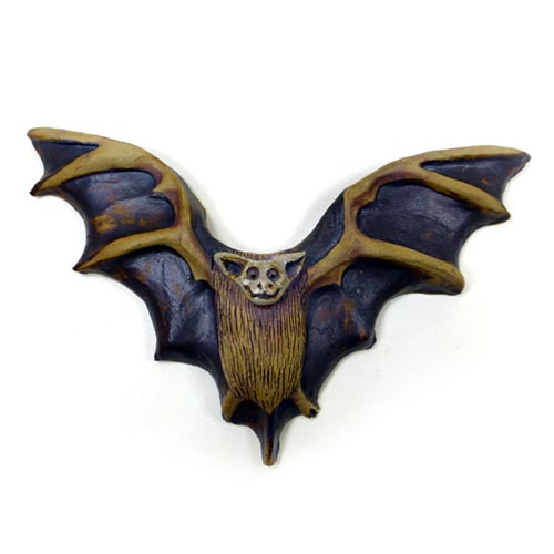 Bat Plaque Small by Zoo Ceramics